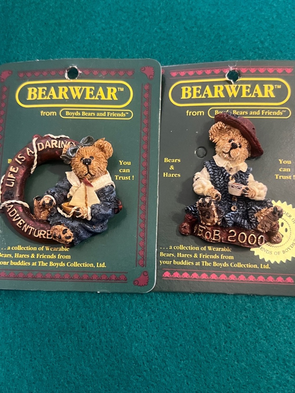 Bearwear Brown Teddy Bear Brooch -